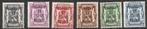 Préos - série 2  - PO339-PO344 ** / PRE339-PRE344 **, Ophalen of Verzenden