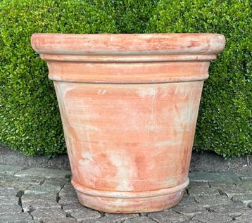 Grand pot de fleurs en terre cuite - diam. 49 cm - excellent