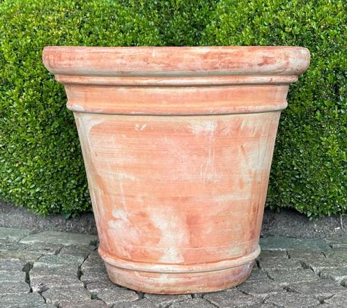 Grand pot de fleurs en terre cuite - diam. 49 cm - excellent, Jardin & Terrasse, Pots de fleurs, Terracotta, Intérieur, Balcon