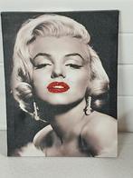 kader met druk Marilyn Monroe op doek, Ophalen of Verzenden, Zo goed als nieuw, Overige typen