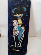 Groot Italiaans keramisch bord jaren 50/60 54/20cm, Antiek en Kunst, Ophalen
