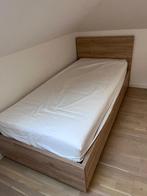 Compleet eenpersoonsbed met nachtkastje en commode, Enlèvement, Comme neuf, 90 cm