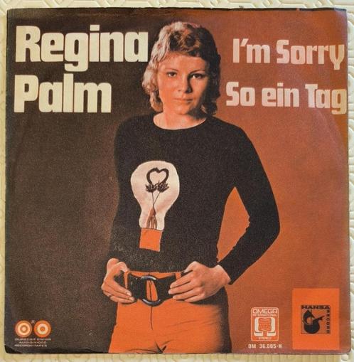 Regina Palm - I'm sorry/So ein Tag, CD & DVD, Vinyles Singles, Utilisé, Single, Autres genres, 7 pouces, Enlèvement ou Envoi