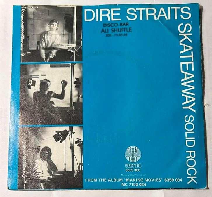 Dire Straits – Skateaway, Cd's en Dvd's, Vinyl Singles, Gebruikt, Single, Pop, 7 inch, Ophalen of Verzenden