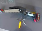 Kleine boomzaag met 2 batterijen nieuw, Jardin & Terrasse, Outils à main, Enlèvement, Neuf