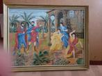 kader met oude print, Ophalen of Verzenden, 75 cm of meer, 50 tot 75 cm, Print