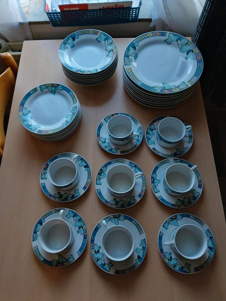 service de vaisselle, Huis en Inrichting, Keuken | Servies, Zo goed als nieuw, Overige typen, Overige stijlen, Porselein, Ophalen