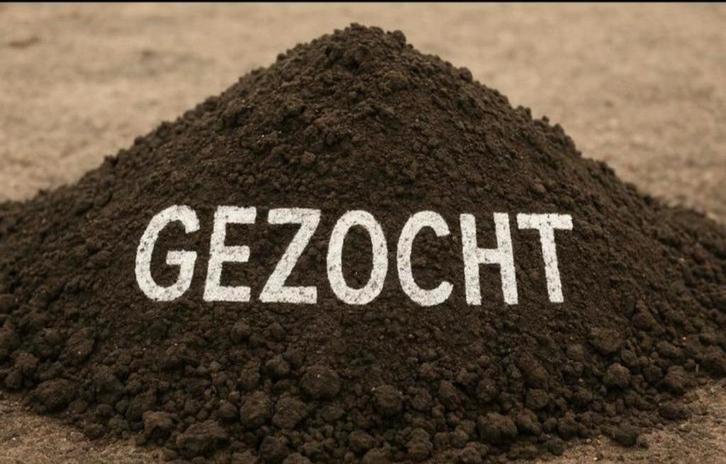 Gezocht zwarte /leem grond, Tuin en Terras, Aarde en Mest, Ophalen