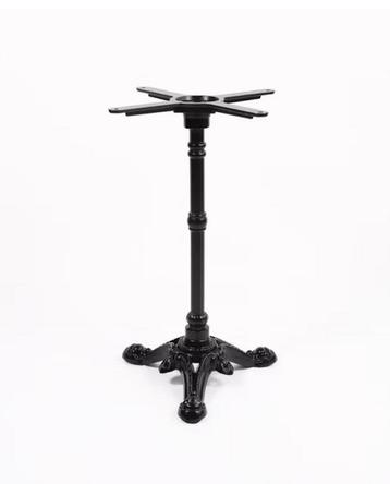Pied de table bistrot en fonte noir – solide et élégant, Enlèvement, Pied de table