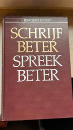 Schrijf beter spreek beter, Boeken, Ophalen of Verzenden, Zo goed als nieuw