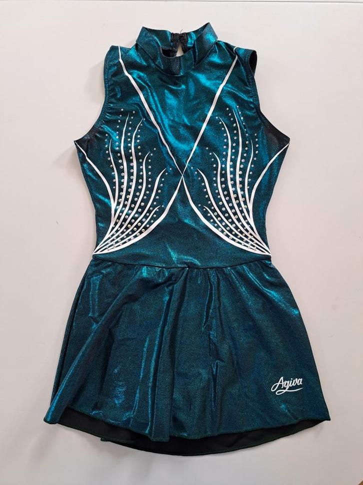 Gala in tuniek/turnpakje, gymnoritmie, agiva, Sport en Fitness, Turnen, Zo goed als nieuw, Ophalen of Verzenden