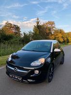 Opel Adam 1.2i Eind 2017/Cc/CarPlay/Garantie, Auto's, Voorwielaandrijving, Parkeersensor, 1229 cc, Zwart