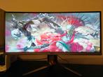 Asus ROG Swift PG348Q (ultrawide gaming monitor), Computers en Software, Zo goed als nieuw, DisplayPort, 61 t/m 100 Hz, Quad HD (2K)