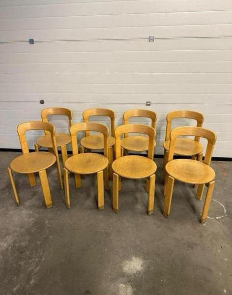Kusch Co Bruno Rey (29 beschikbaar), Huis en Inrichting, Stoelen, Zo goed als nieuw, Hout, Ophalen