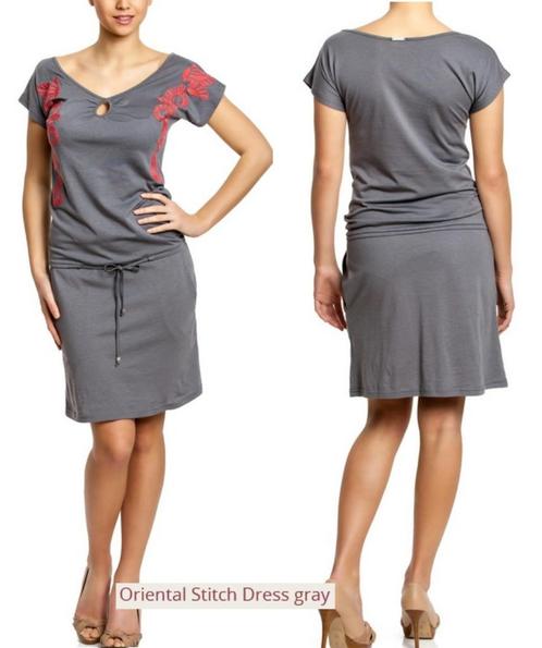Grijze jurk van Vive Maria - NIEUW - Maat small, Kleding | Dames, Jurken, Grijs, Ophalen