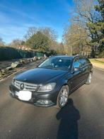 Mercedes classe C200 CDI Blue Efficiency Avantgarde, Auto's, Mercedes-Benz, Euro 5, Zwart, Zwart, Leder