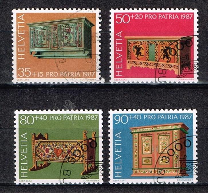 Postzegels uit Zwitserland - K 5304 - meubels, Postzegels en Munten, Postzegels | Europa | Zwitserland, Gestempeld, Verzenden
