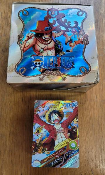 Lot de 115 cartes sur One piece beschikbaar voor biedingen