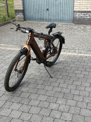 Stromer ST3 Ipanema Brown 2022 – Topstaat – Slechts 2.300 km, Enlèvement, Comme neuf, Stromer