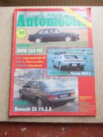 SEMAINE AUTOMOBILE BMW 324 TD RENAULT 25 V6 2.8 L 1987, Livres, Autos | Brochures & Magazines, BMW, Utilisé, Enlèvement ou Envoi