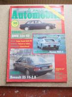 AUTOMOTIEWEEK BMW 324 TD RENAULT 25 V6 2.8 L 1987, Gelezen, BMW, Ophalen of Verzenden