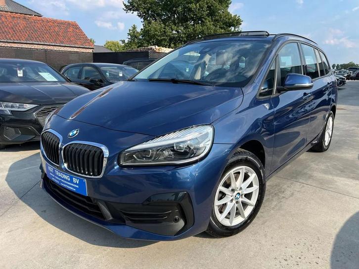 BMW 2 Serie Tourer 216 D GRAN 7 ZIT NAVI ZWART LEDER OPENDAK, Auto's, BMW, Bedrijf, Te koop, 2 Reeks Gran Tourer, ABS, Airbags