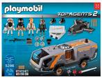 Playmobil 5286 top agents commando truck, Kinderen en Baby's, Speelgoed | Playmobil, Ophalen of Verzenden, Zo goed als nieuw