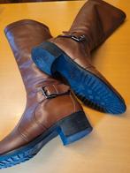 bottes brunes 39, Enlèvement ou Envoi, Comme neuf, Brun, Bottes hautes