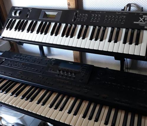Keyboards met volledige geluid installatie, Muziek en Instrumenten, Synthesizers, Zo goed als nieuw, Roland, Ophalen