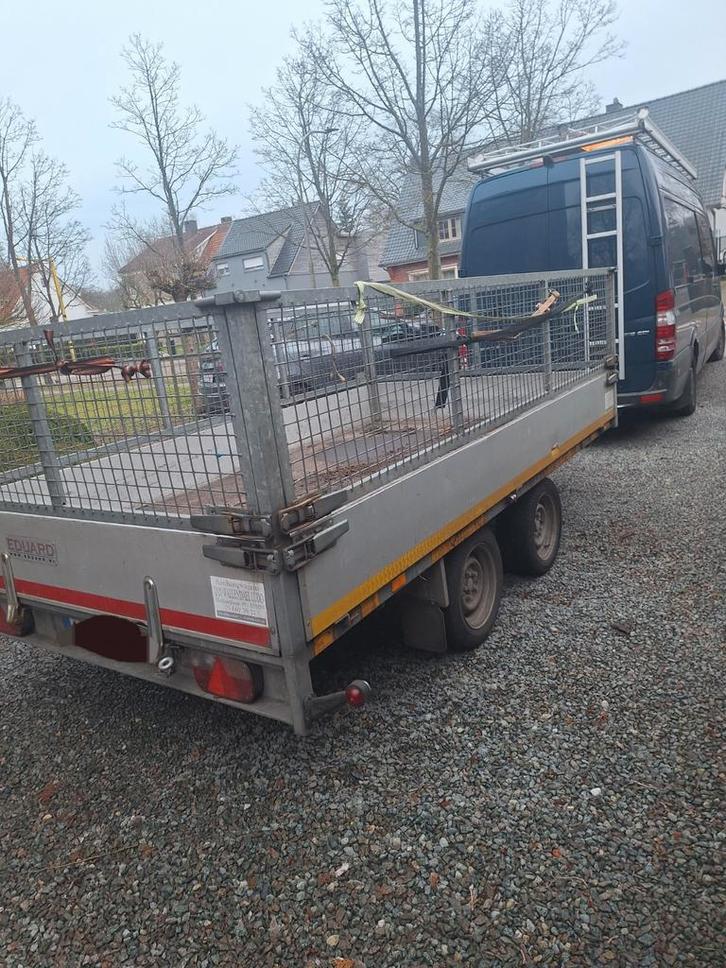 Aanhangwagen Eduard 2700kg bwj 2010, Auto diversen, Aanhangers en Bagagewagens, Gebruikt, Ophalen