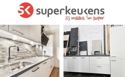 Super Keukens (SK Nederland) rechte keuken 295cm +apparatuur, Huis en Inrichting, Keuken | Complete keukens, Zo goed als nieuw