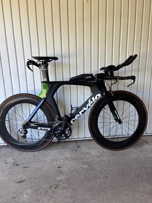 Cervélo P5 TT-fiets – carbon | Dura-Ace |, Fietsen en Brommers, Fietsen | Racefietsen, 15 tot 20 versnellingen, 28 inch, Carbon