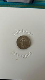 1 franc français semeuse 1916 argent, Timbres & Monnaies, Timbres | Europe | France