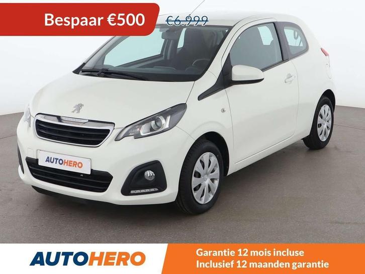 Peugeot 108 1.0 VTi Active (bj 2014), Auto's, Peugeot, Te koop, ABS, Airbags, Airconditioning, Bluetooth, Boordcomputer, Centrale vergrendeling