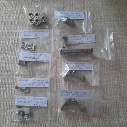 naaivoetjes bernina naaimachine oude versie, Hobby en Vrije tijd, Naaimachines en Toebehoren, Nieuw, Accessoires, Bernina, Ophalen