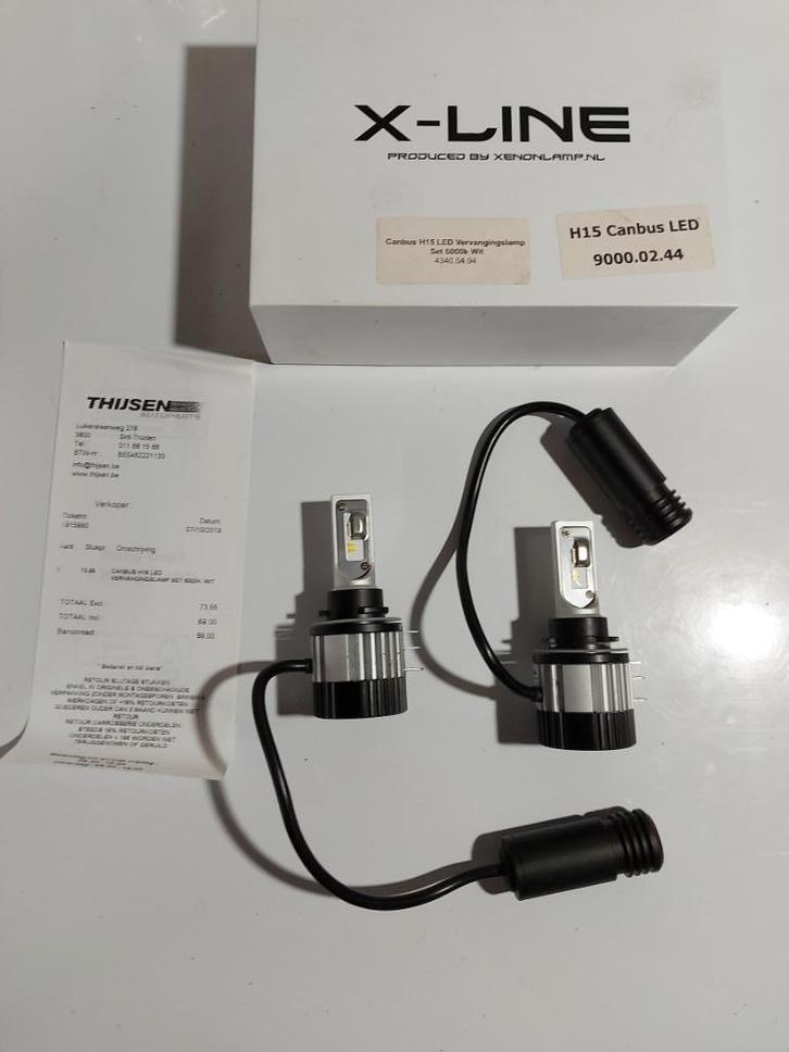 H15 Cree LED Canbus x-Line Dagrij+Grootlicht, Auto-onderdelen, Verlichting, Gebruikt, Ophalen of Verzenden