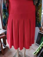 Jupe Natan couture en laine rouge taille 38 à taille haute, Comme neuf, Natan couture, Taille 38/40 (M), Rouge
