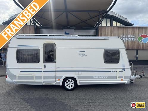 Fendt Saphir 510 TFB 2009 MOVER + NIEUWE TENT!, Caravans en Kamperen, Caravans, tot en met 4, 1250 - 1500 kg, Rondzit, Fendt, Lengtebed