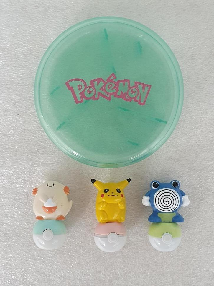 Pokémon stempelset (Tomy, Nintendo, 1997), Collections, Jouets miniatures, Utilisé, Enlèvement ou Envoi