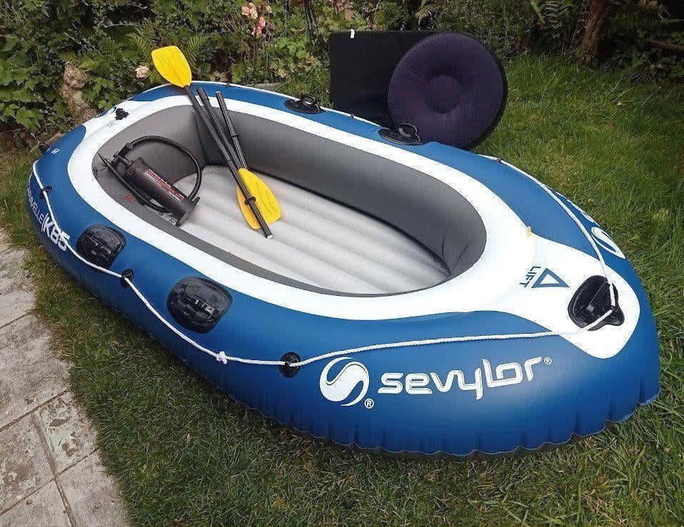 plezier - rubberboot SEVYLOR Caravelle K85, Watersport en Boten, Roeiboten, Ophalen of Verzenden, Zo goed als nieuw, Overige materialen