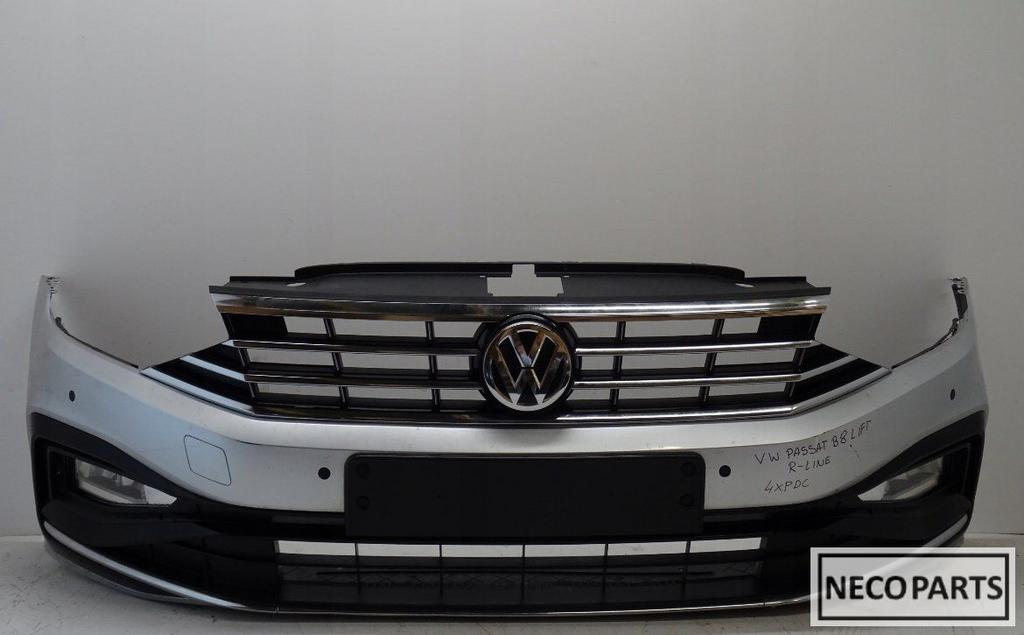 VW PASSAT B8 FACELIFT R-LINE 3G0 BUMPER LEVERBAAR!!, Auto-onderdelen, Carrosserie, Spatbord, Volkswagen, Gebruikt, Ophalen of Verzenden
