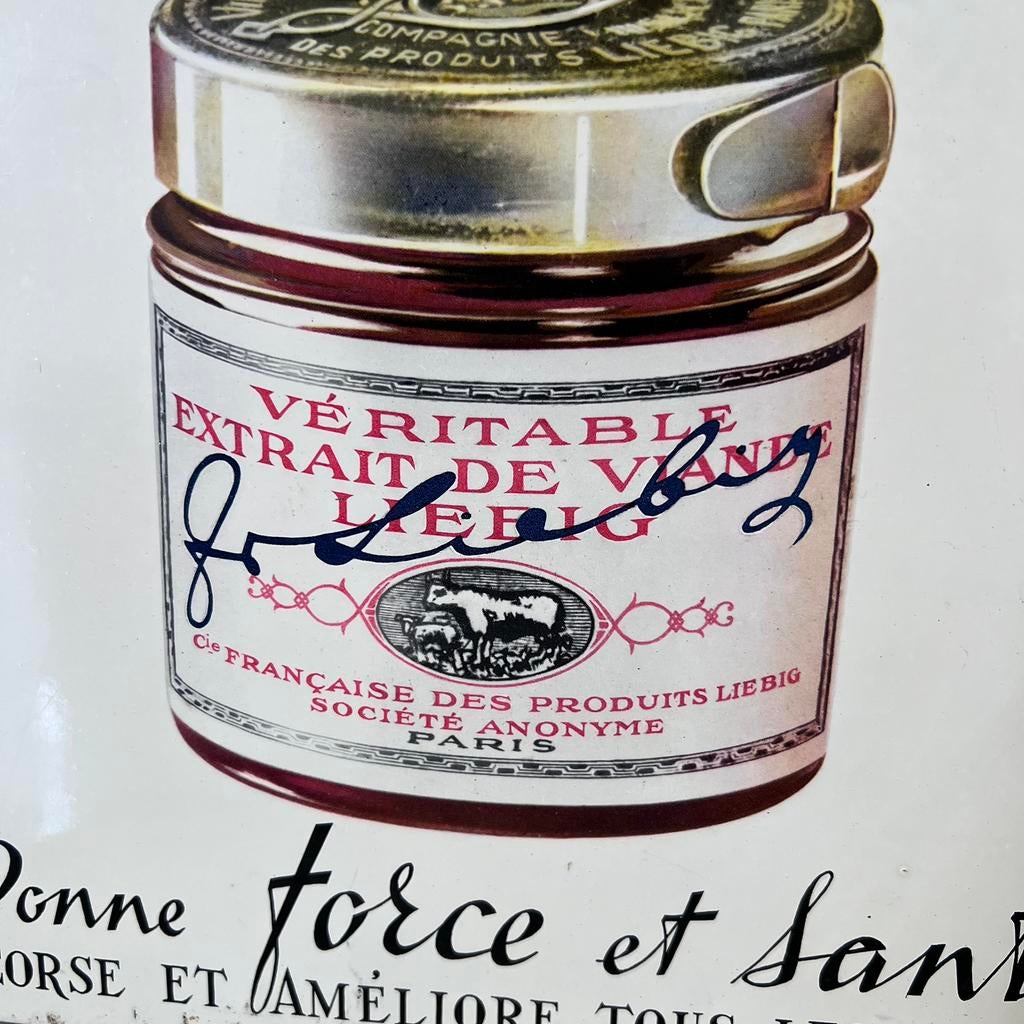 Tôle lithographiée Liebig, Enlèvement ou Envoi, Comme neuf, Emballage