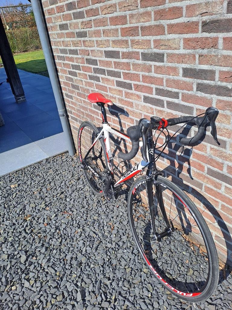 Koersfiets Ridley maat 52, Fietsen en Brommers, Fietsen | Racefietsen, Velgrem, Aluminium, 49 tot 53 cm, Zo goed als nieuw