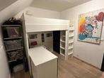 Lit enfant avec bureau, Enlèvement, Utilisé, Lit mezzanine