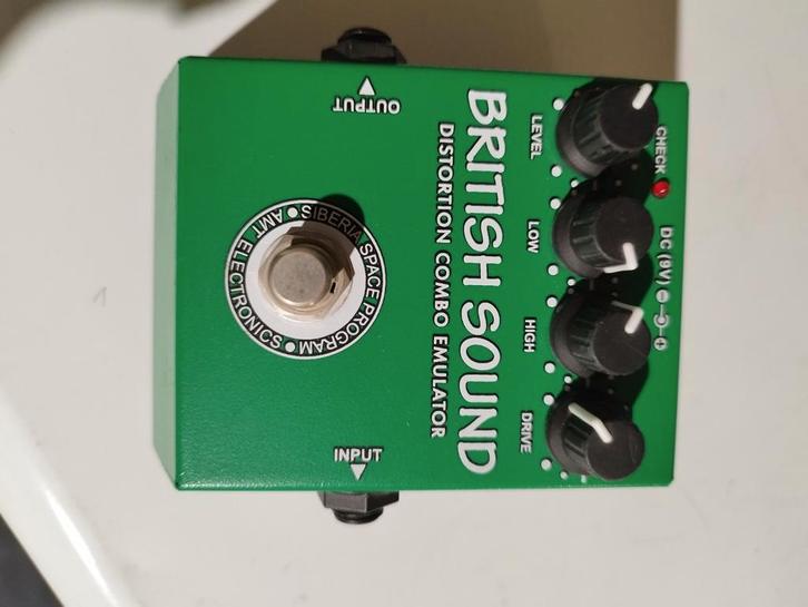 Pédale British sound distorsion combo emulator, Musique & Instruments, Effets