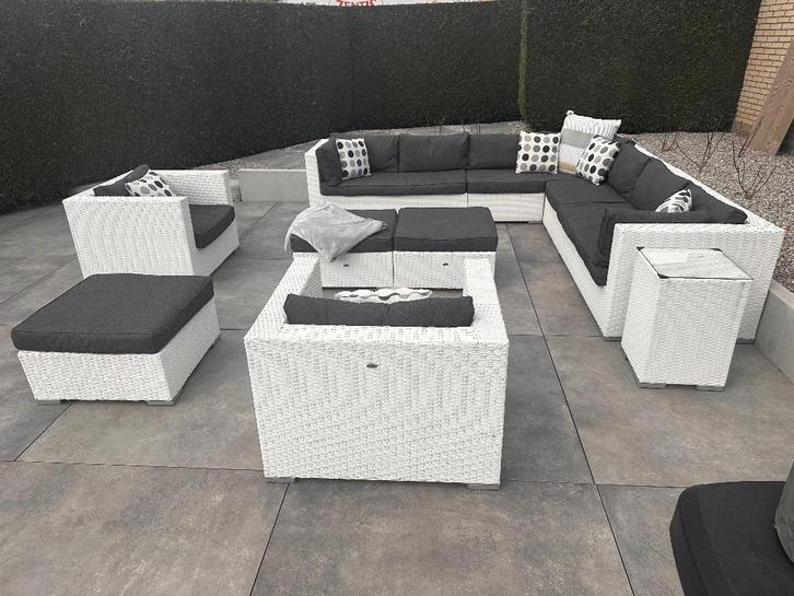 Ensemble de jardin Alice's Garden, Jardin & Terrasse, Ensembles de jardin, Comme neuf, Sets de jardin, Synthétique, Plus de 8 places