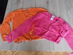 2 cardigans maat 128, Enfants & Bébés, Vêtements enfant | Taille 128, Enlèvement ou Envoi, Comme neuf, Fille, Pull ou Veste