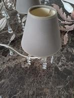 3 mooie lichtgrijze lusters, Huis en Inrichting, Ophalen of Verzenden