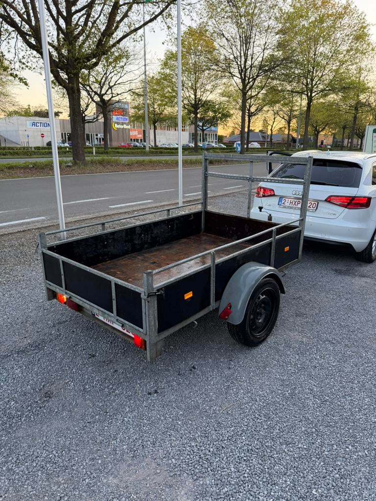 Aanhangwagen 200cm x 120 cm, Enlèvement, Utilisé