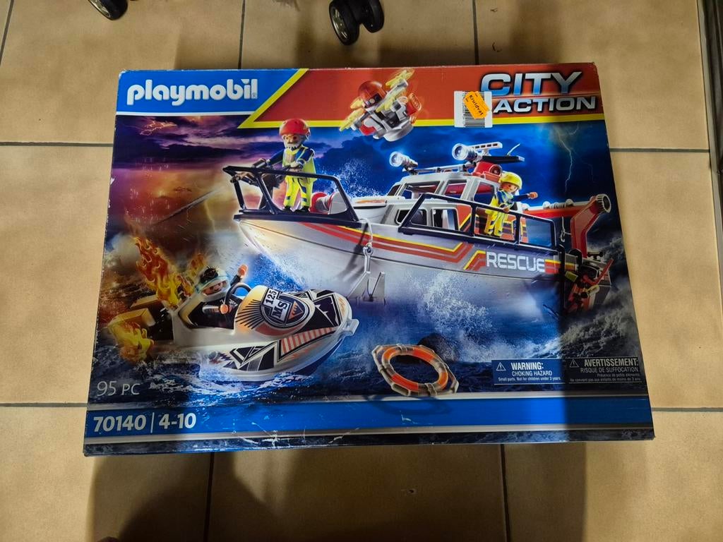 Playmobil City Action rescue, Ophalen, Gebruikt, Complete set